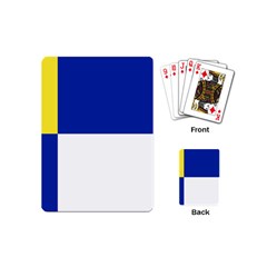 Bratislavsky Flag Playing Cards Single Design (Mini)