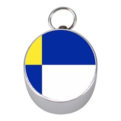 Bratislavsky Flag Mini Silver Compasses