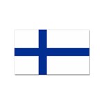 Finland Sticker (Rectangular) Front