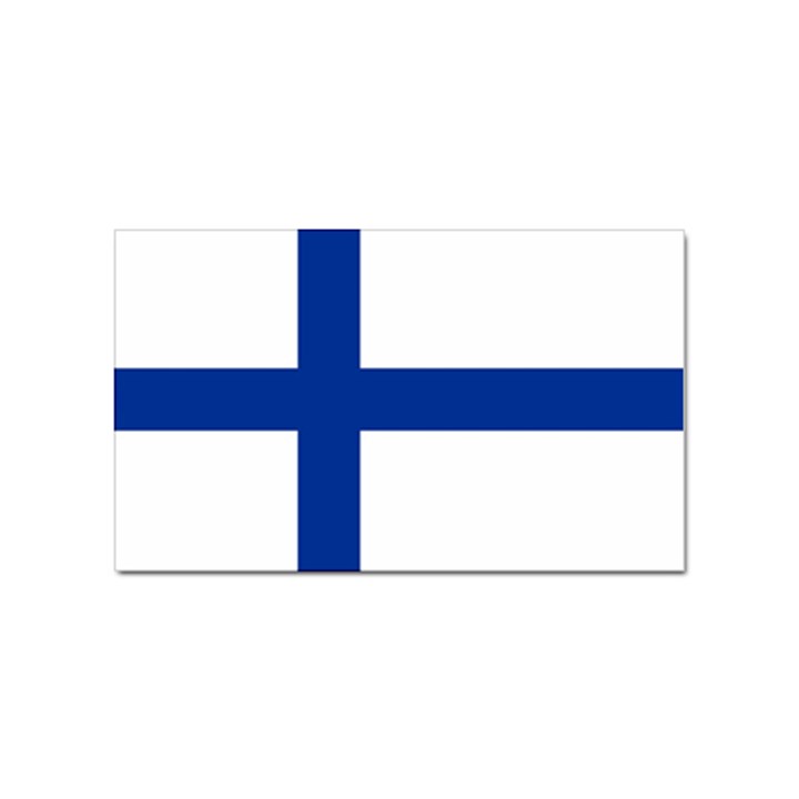 Finland Sticker (Rectangular)