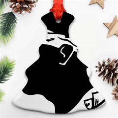 Corsica Flag Christmas Tree Ornament (two Sides)