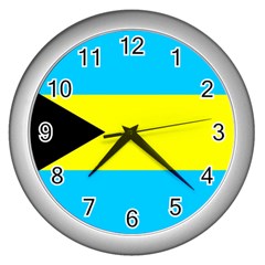 Bahamas Wall Clock (Silver)