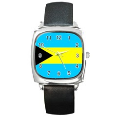 Bahamas Square Metal Watch