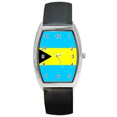 Bahamas Barrel Style Metal Watch