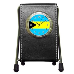 Bahamas Pen Holder Desk Clock