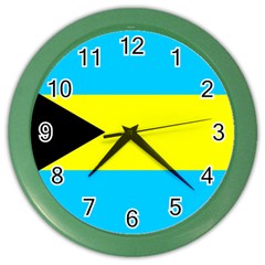 Bahamas Color Wall Clock