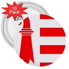 Canton Jura 3  Buttons (10 pack) 