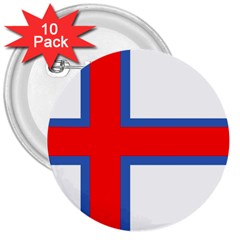 Faroe 3  Buttons (10 Pack) 