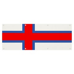 Faroe Banner And Sign 8  X 3  by tony4urban