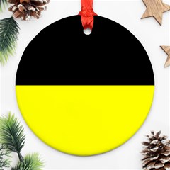 Kashubian Flag Ornament (round) by tony4urban