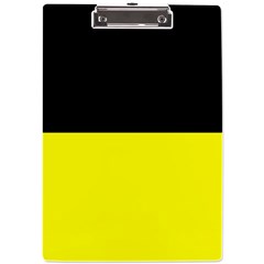 Kashubian Flag A4 Acrylic Clipboard