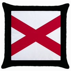 Anglo Irish Flag Throw Pillow Case (black) by tony4urban