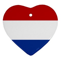 Netherlands Heart Ornament (two Sides) by tony4urban