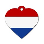 Netherlands Dog Tag Heart (Two Sides) Front