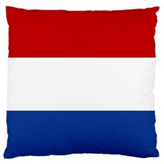 Netherlands Large Premium Plush Fleece Cushion Case (two Sides) by tony4urban