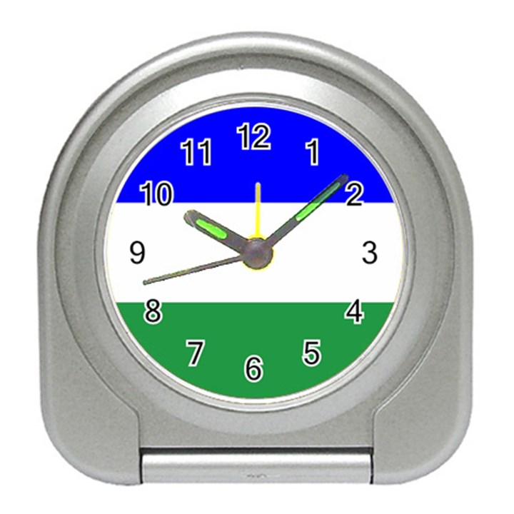 Ladinia Flag Travel Alarm Clock