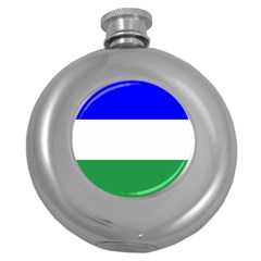 Ladinia Flag Round Hip Flask (5 Oz) by tony4urban