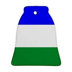 Ladinia Flag Bell Ornament (two Sides)