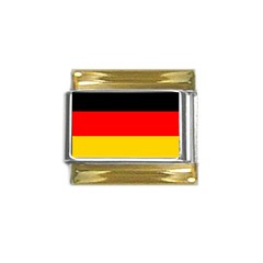 Germany Gold Trim Italian Charm (9mm)