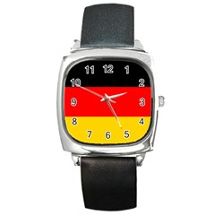 Germany Square Metal Watch by tony4urban