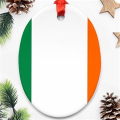 Ireland Oval Ornament (two Sides) by tony4urban