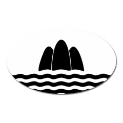 Gozo Malta Flag Oval Magnet