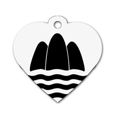 Gozo Malta Flag Dog Tag Heart (one Side) by tony4urban