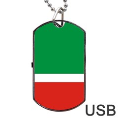 Chechen Republic Dog Tag Usb Flash (one Side) by tony4urban