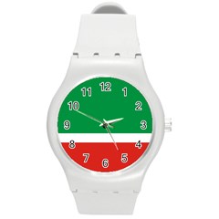 Chechen Republic Round Plastic Sport Watch (m) by tony4urban