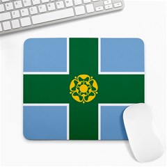 Derbyshire Flag Large Mousepad by tony4urban