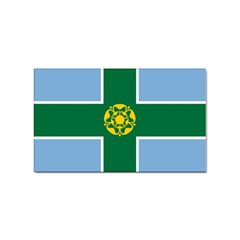 Derbyshire Flag Sticker Rectangular (100 Pack) by tony4urban