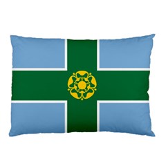 Derbyshire Flag Pillow Case by tony4urban