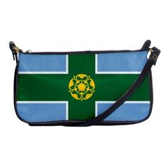 Derbyshire Flag Shoulder Clutch Bag by tony4urban