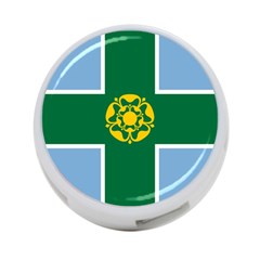 Derbyshire Flag 4-port Usb Hub (one Side) by tony4urban