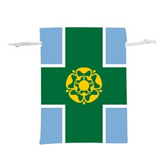 Derbyshire Flag Lightweight Drawstring Pouch (s) by tony4urban