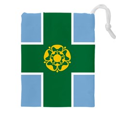 Derbyshire Flag Drawstring Pouch (5xl) by tony4urban