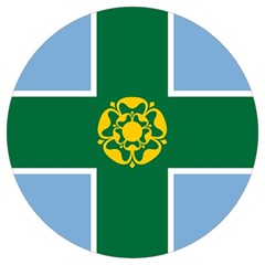 Derbyshire Flag Round Trivet by tony4urban