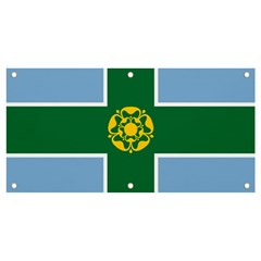 Derbyshire Flag Banner And Sign 4  X 2  by tony4urban