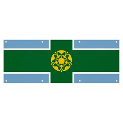 Derbyshire Flag Banner And Sign 8  X 3  by tony4urban