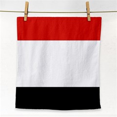 Kujawsko-pomorskie Flag Face Towel by tony4urban