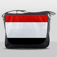 Kujawsko-pomorskie Flag Messenger Bag by tony4urban