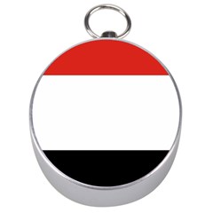 Kujawsko-pomorskie Flag Silver Compasses by tony4urban