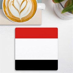 Kujawsko-pomorskie Flag Uv Print Square Tile Coaster 