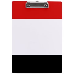 Kujawsko-pomorskie Flag A4 Acrylic Clipboard by tony4urban