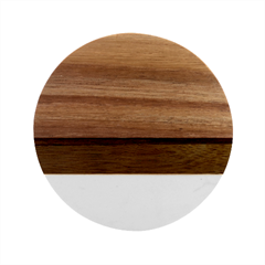 Kujawsko-pomorskie Flag Marble Wood Coaster (round) by tony4urban