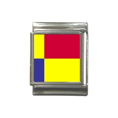 Kosicky Flag Italian Charm (13mm)