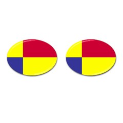 Kosicky Flag Cufflinks (oval)