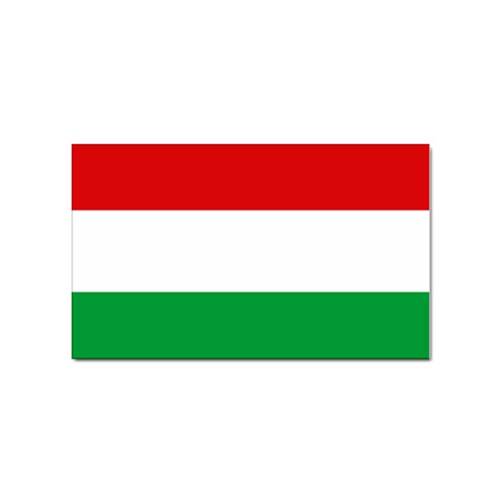 Hungary Sticker (Rectangular)