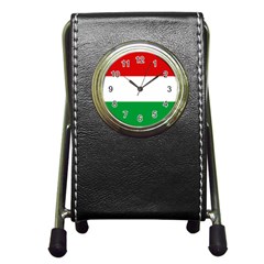 Hungary Pen Holder Desk Clock by tony4urban