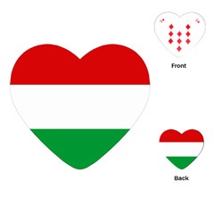 Hungary Playing Cards Single Design (heart) by tony4urban